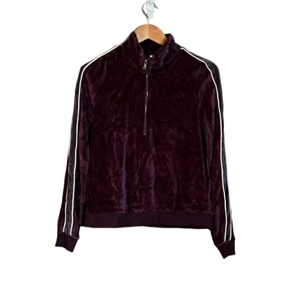 ‎NWT! Fabletics Britt pullover. 1/4 zip & velour.